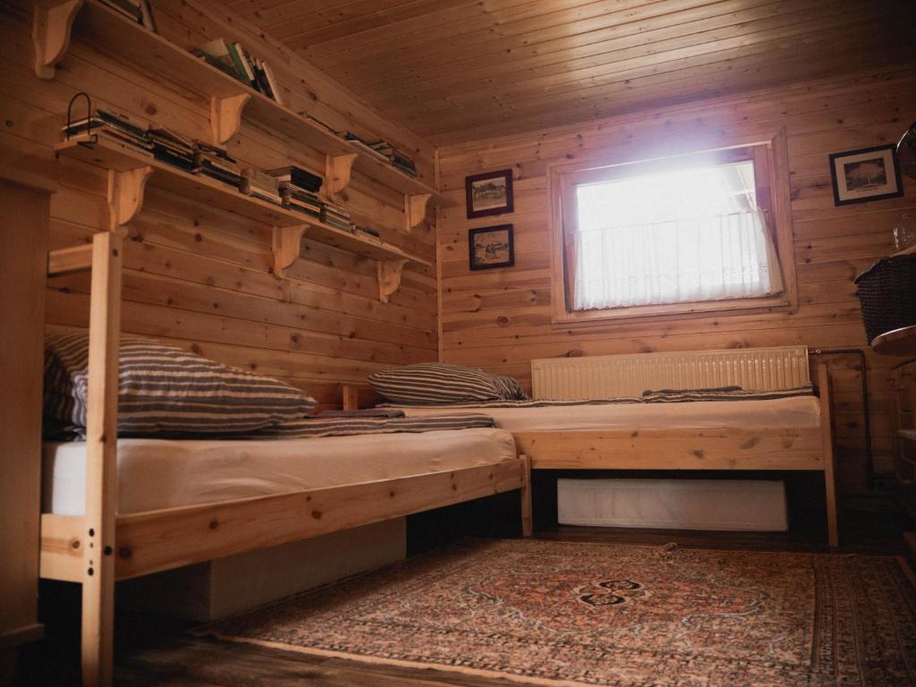 Postel nebo postele na pokoji v ubytování Vackorkert
