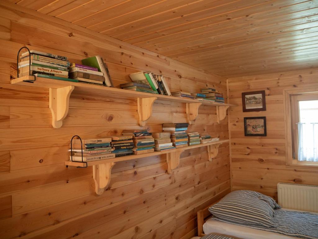 Knihovna v apartmánu