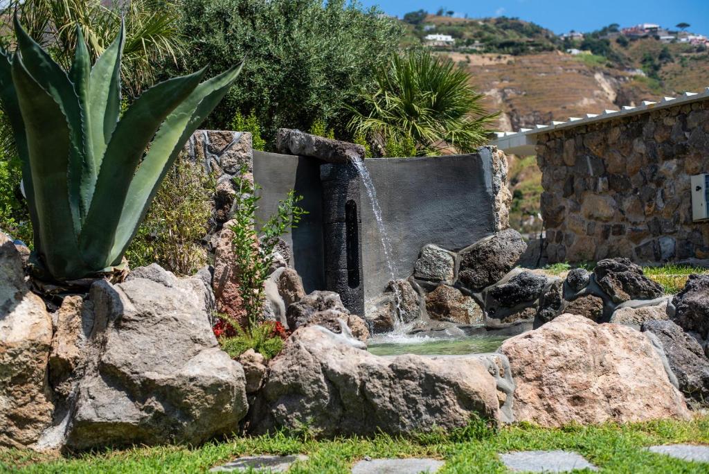 Vonkajšia záhrada v ubytovaní Sorgeto Garden