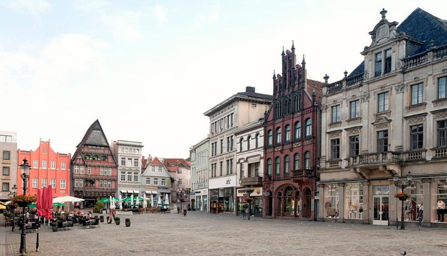 Nespecifikovaný výhled na destinaci Minden nebo výhled na město při pohledu z hotelu