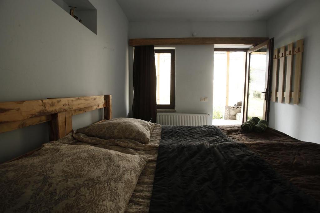 Llit o llits en una habitació de Vaso-Levani House