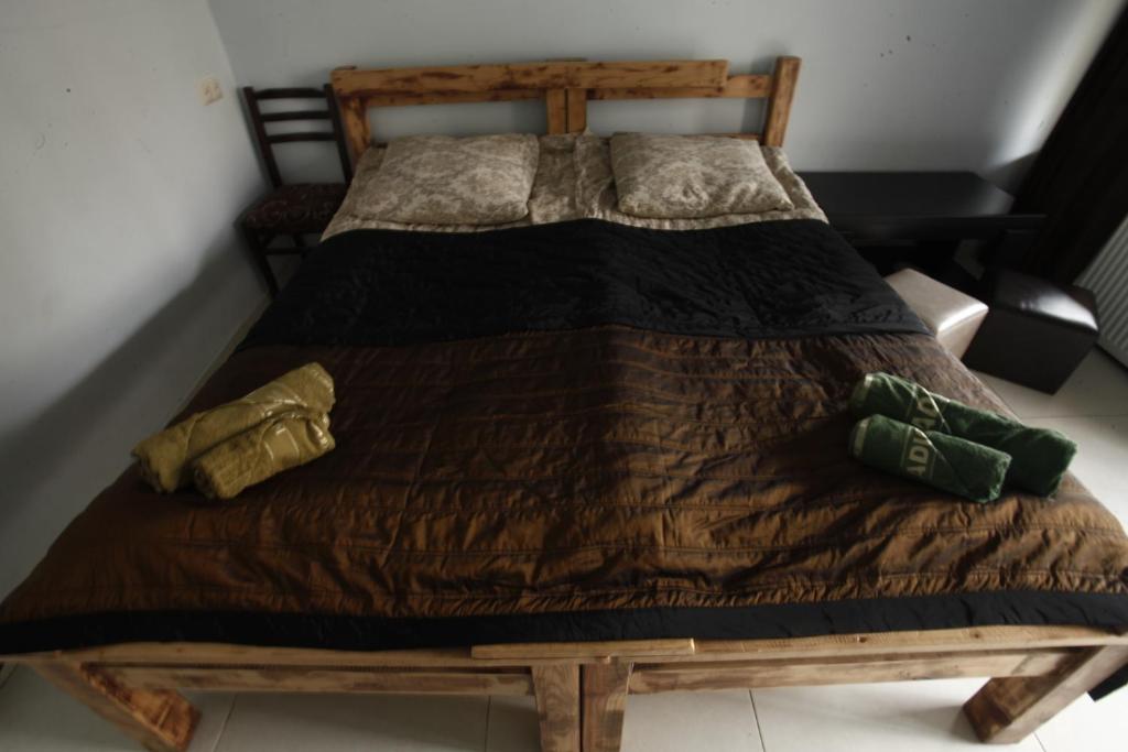 Llit o llits en una habitació de Vaso-Levani House