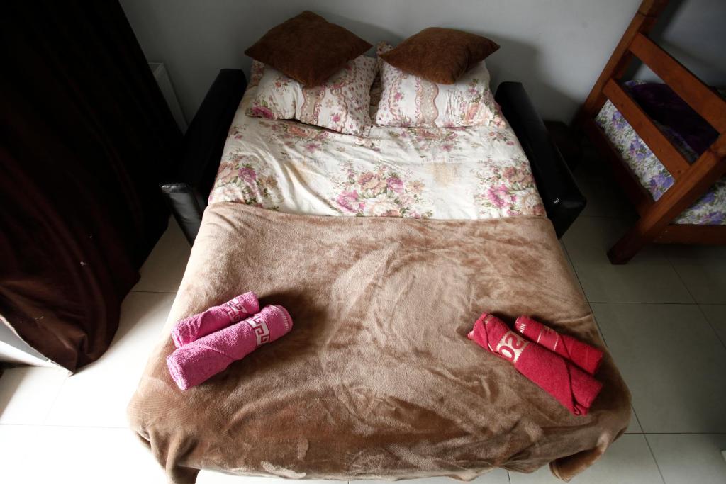 Llit o llits en una habitació de Vaso-Levani House