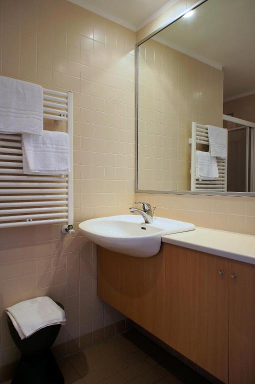 Koupelna v ubytování Hotel Rosanna 3 Stelle Superior