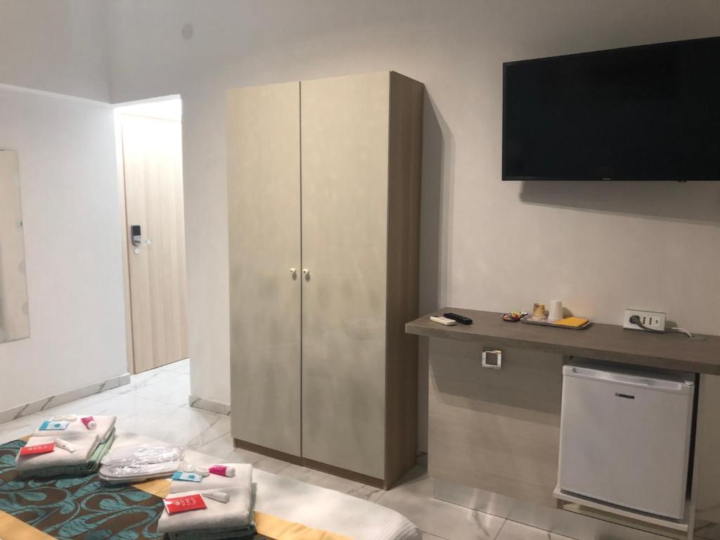 Kuchyň nebo kuchyňský kout v ubytování Belvedere