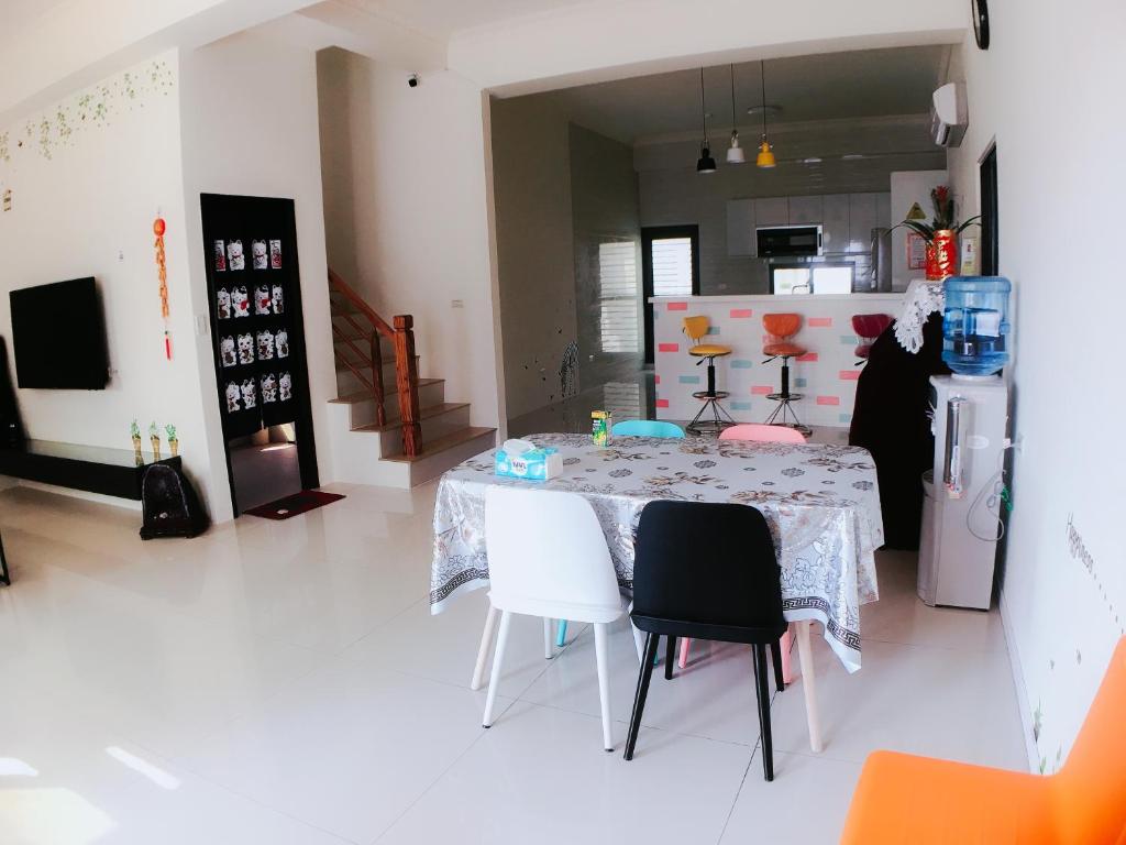 Kuchyň nebo kuchyňský kout v ubytování Aegean Sea Homestay