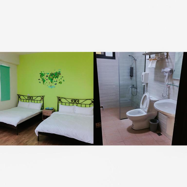 Postel nebo postele na pokoji v ubytování Aegean Sea Homestay