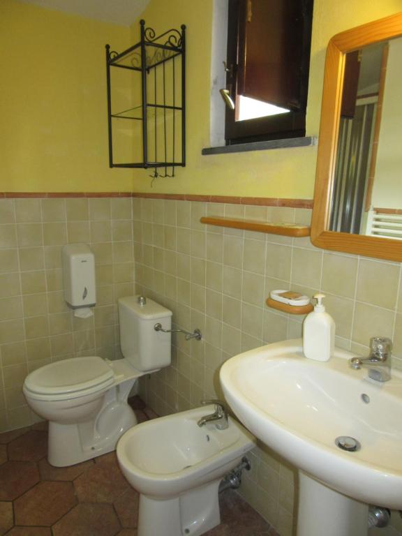 Koupelna v ubytování Il Borgo Di Campi