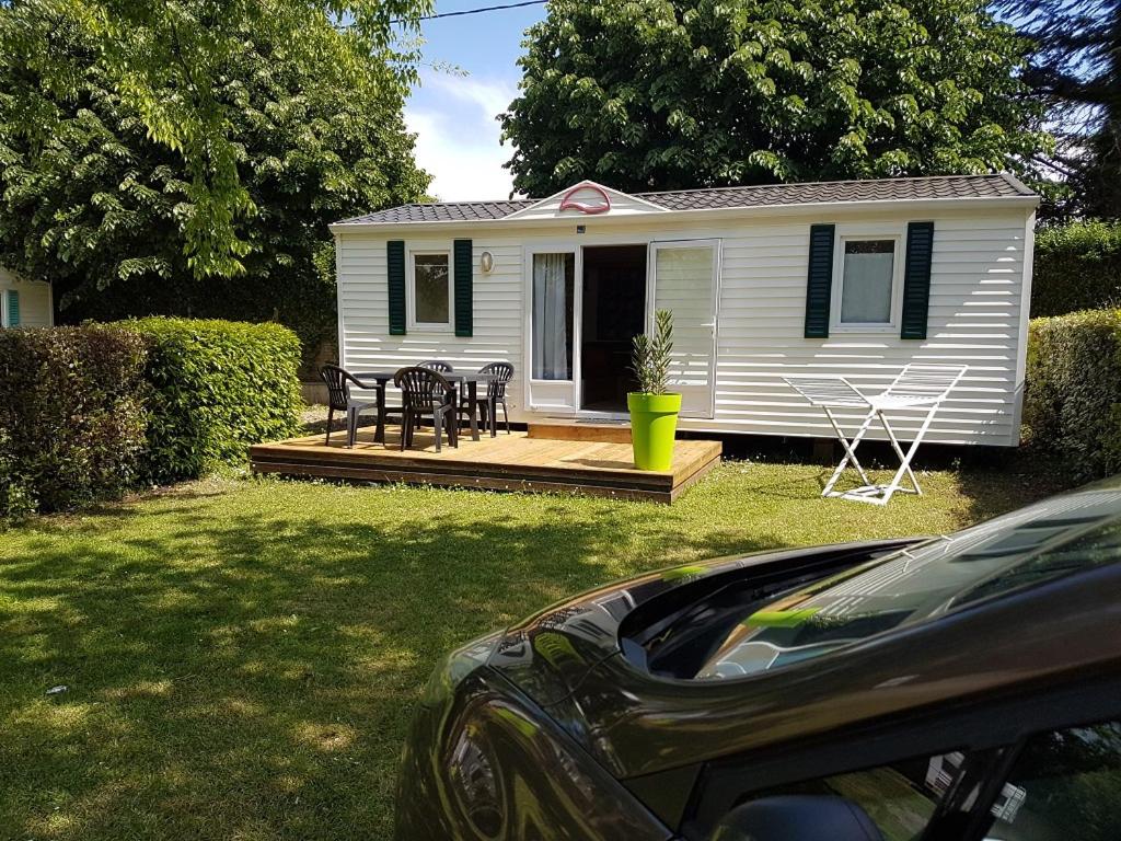 Zahrada ubytování Camping le Moulin du Roy