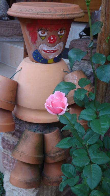 Zahrada ubytování Gite Le Petit Moulin
