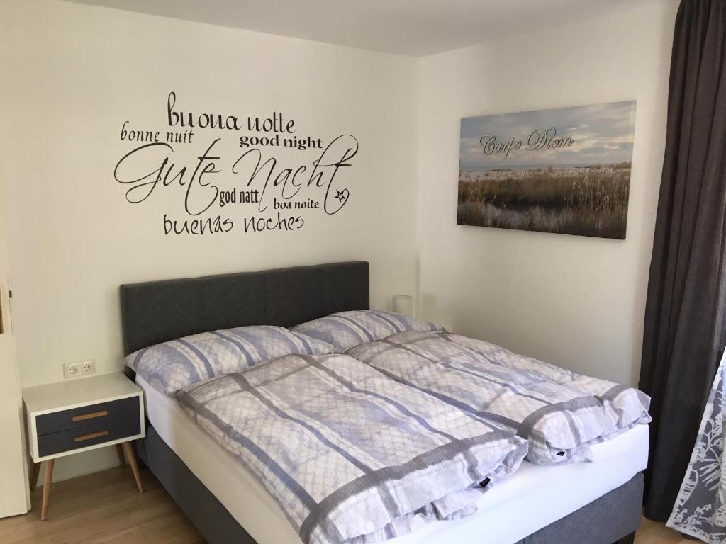 Posteľ alebo postele v izbe v ubytovaní AAA FeWo Bad Hofgastein