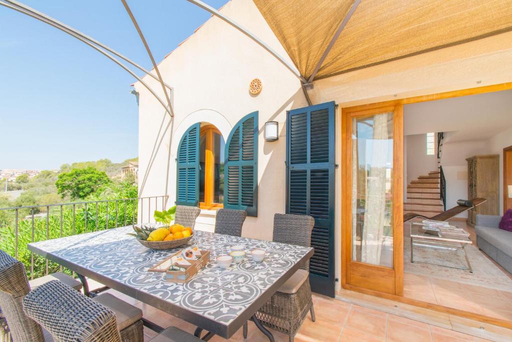 Balkón nebo terasa v ubytování Casa ALEGRIA- Romantica 1 by Mallorca Villa Selection
