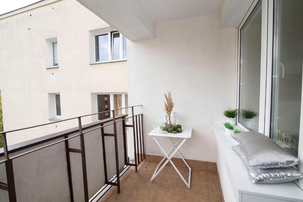 Balkón alebo terasa v ubytovaní WLR Apartments - Hoza II