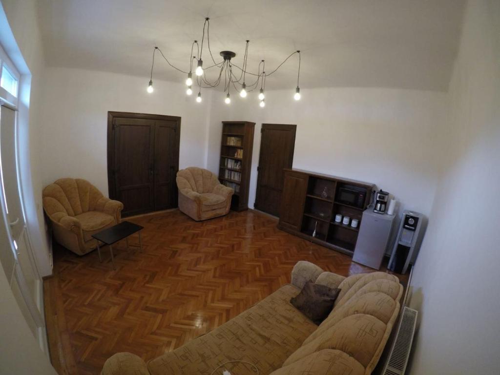 Posezení v ubytování Casa Evanti
