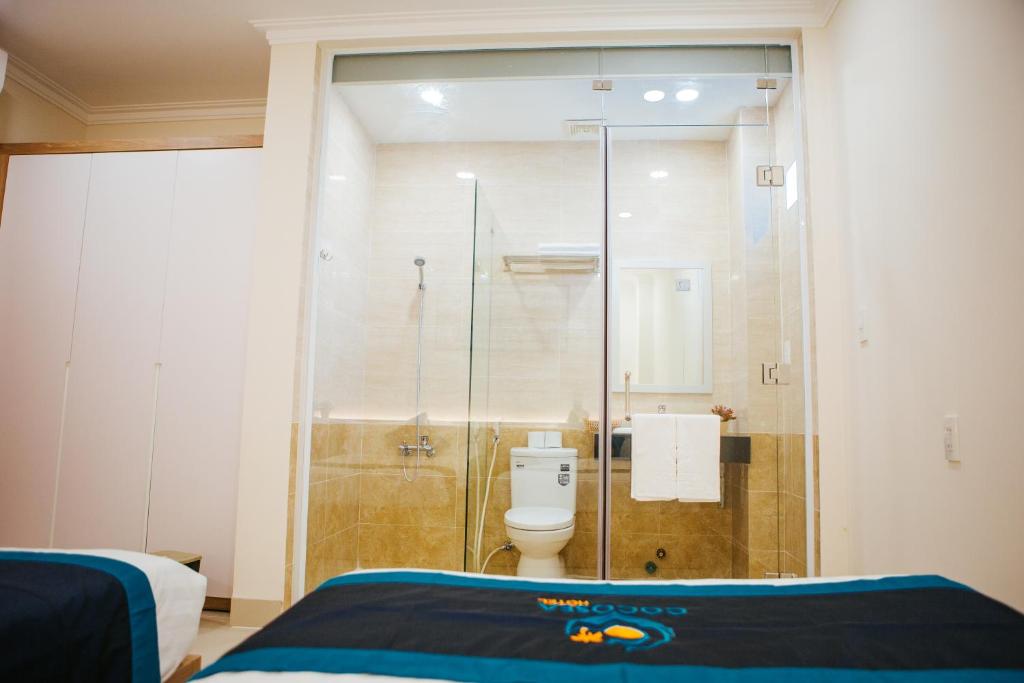 Koupelna v ubytování COCOSEA HOTEL
