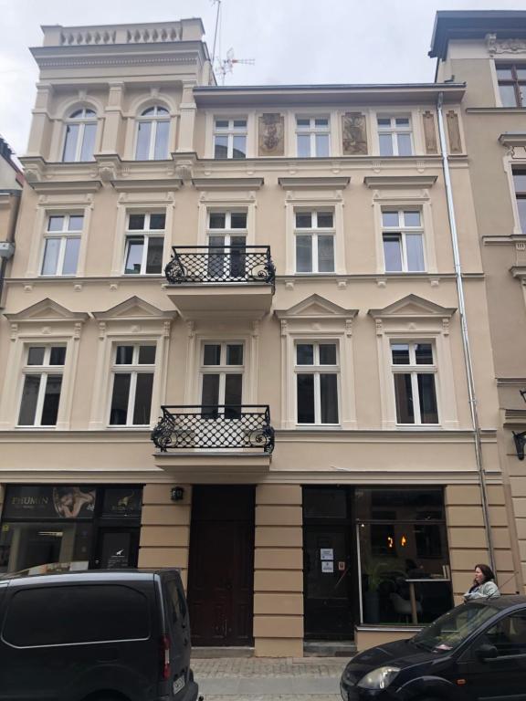 Budova, v ktorej sa apartmán nachádza