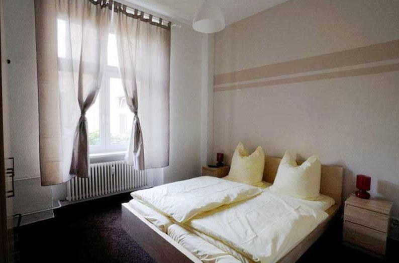 Postel nebo postele na pokoji v ubytování Pension Central Hostel Berlin