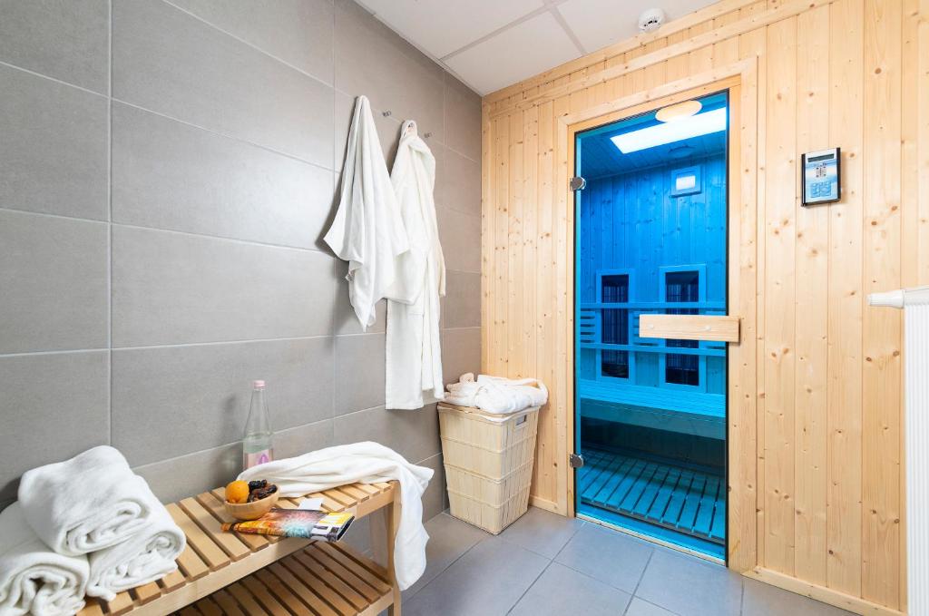 Koupelna v ubytování Three Corners Lifestyle Hotel