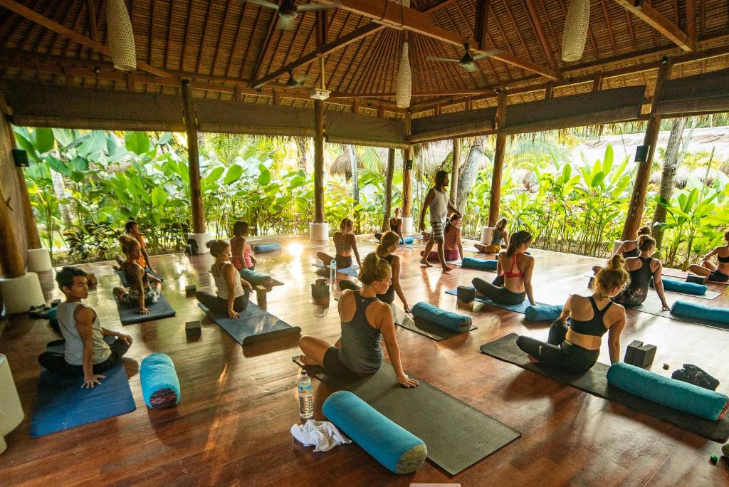 Majutusasutuse Mana Eco Retreat külastajad