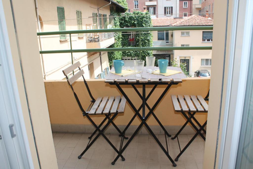 A balcony or terrace at Dimora Orfeo