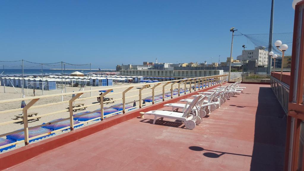 Nespecifikovaný výhled na moře nebo výhled na moře při pohledu z hotelu