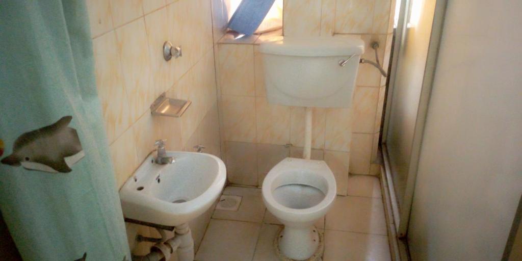 Koupelna v ubytování Hotel Jaffers Nairobi