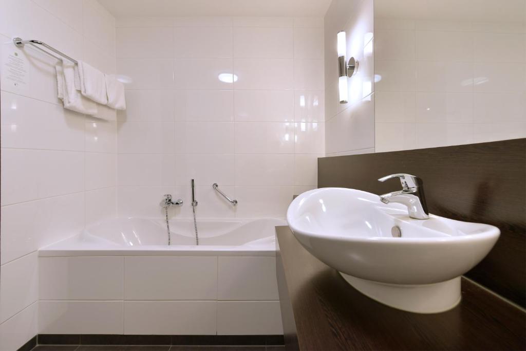 Koupelna v ubytování Van der Valk Hotel Sassenheim - Leiden