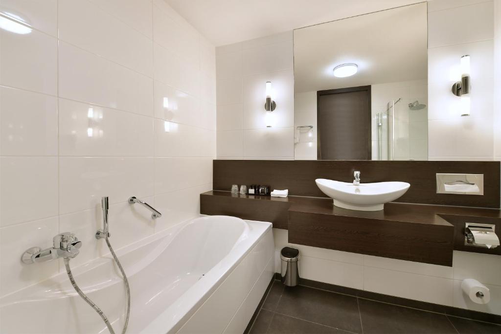 Koupelna v ubytování Van der Valk Hotel Sassenheim - Leiden
