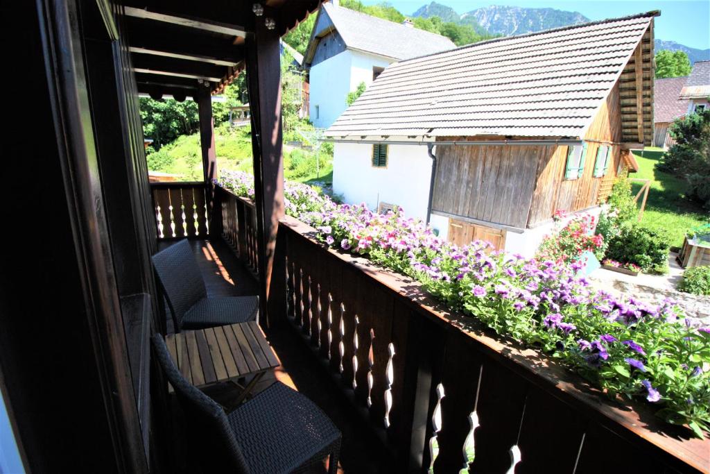 Vonkajšia záhrada v ubytovaní Ferienhaus Kühlwein