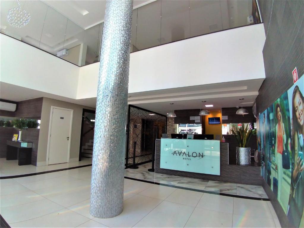 Vstupní hala nebo recepce v ubytování Hotel Avalon Maringá Econômico