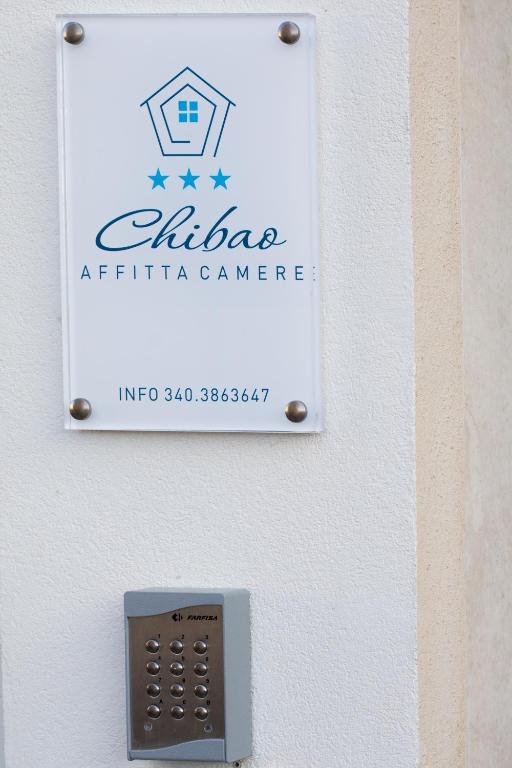 Certifikát, hodnocení, plakát nebo jiný dokument vystavený v ubytování Chibao