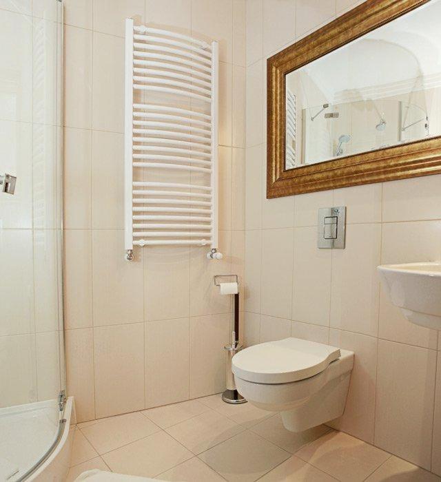 Kúpeľňa v ubytovaní Wzgórze Toskanii Conferences & Restaurant
