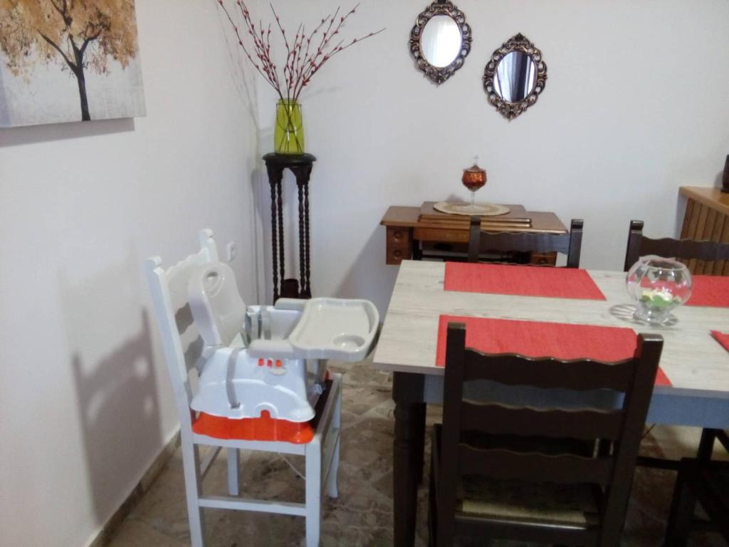 Część wypoczynkowa w obiekcie Green House Nafplio