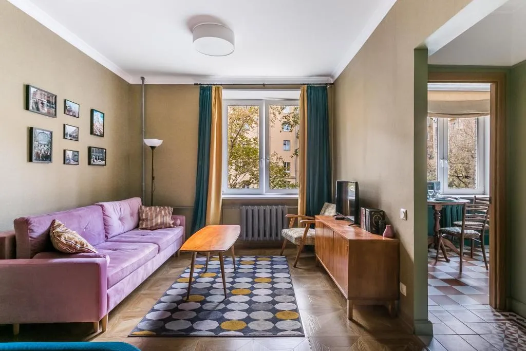Khomytovsky retro flat, Moscova, Rusia
