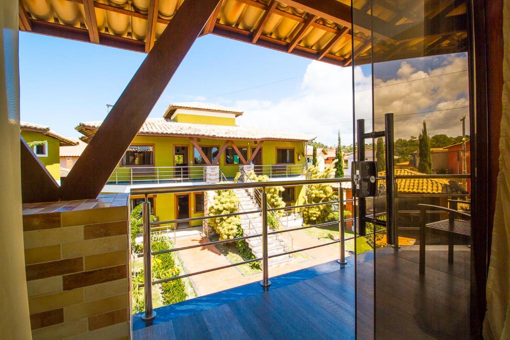 Balkón nebo terasa v ubytování Vila Miola Hotel