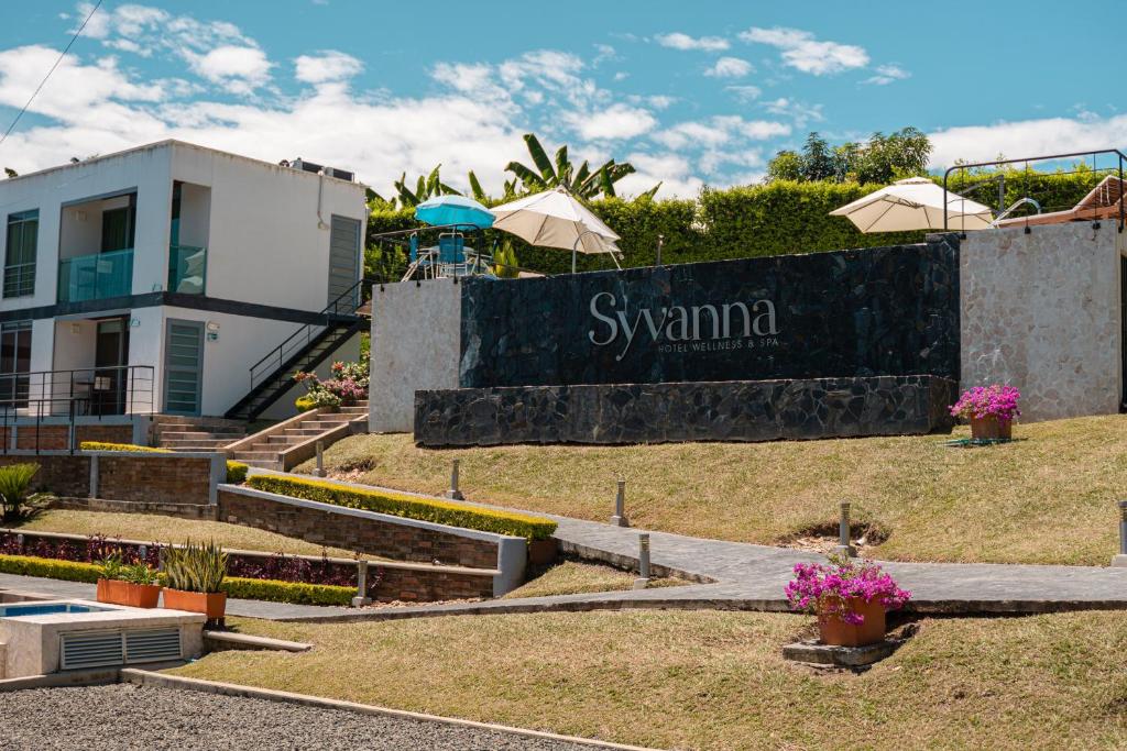 Zahrada ubytování Hotel Syvanna Wellness and Spa