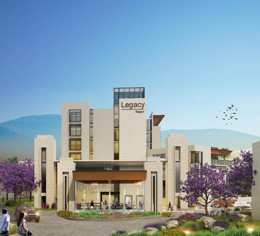 a rendering of a rendering of a building at Legacy Resort Hotel & Spa in San Diego