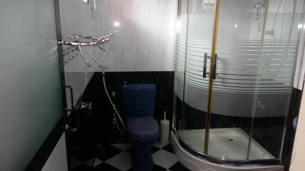 Koupelna v ubytování Basilico Homestay