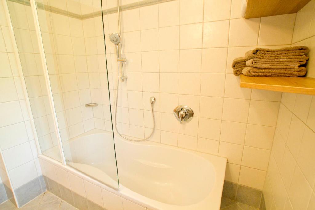Kúpeľňa v ubytovaní Hoellerhof