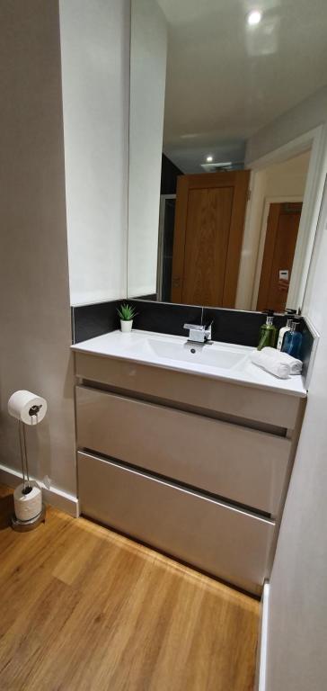 Koupelna v ubytování Northampton 2 Bedroom Town Centre Apartment close to University, Hospitals, Brackmills