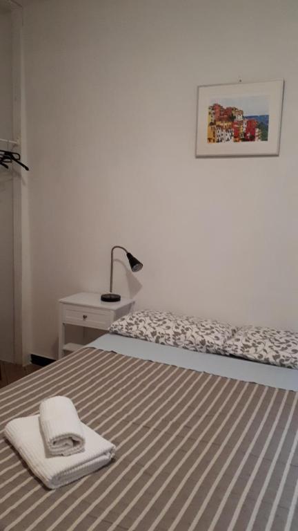 Postel nebo postele na pokoji v ubytování La Ginestra
