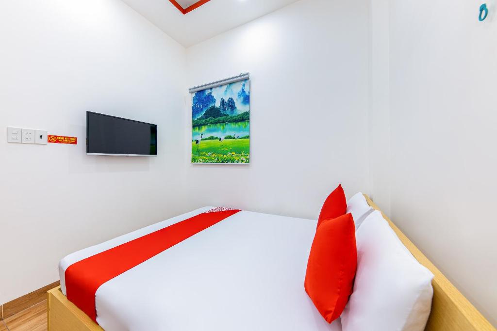 TV a/nebo společenská místnost v ubytování M&C Hotel Nha Trang