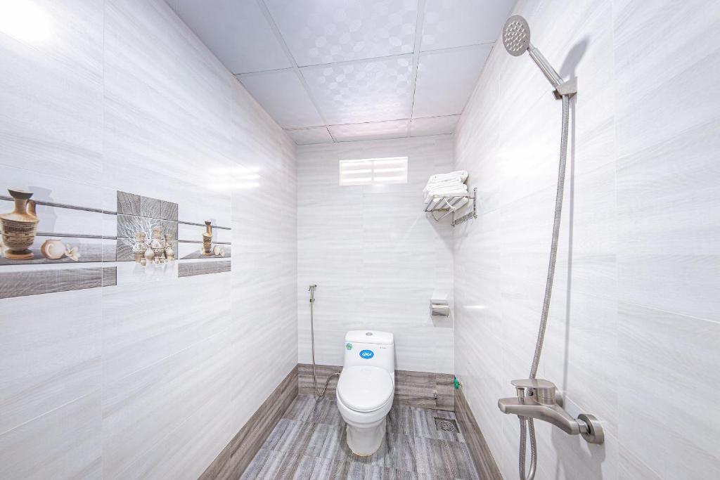 Koupelna v ubytování M&C Hotel Nha Trang