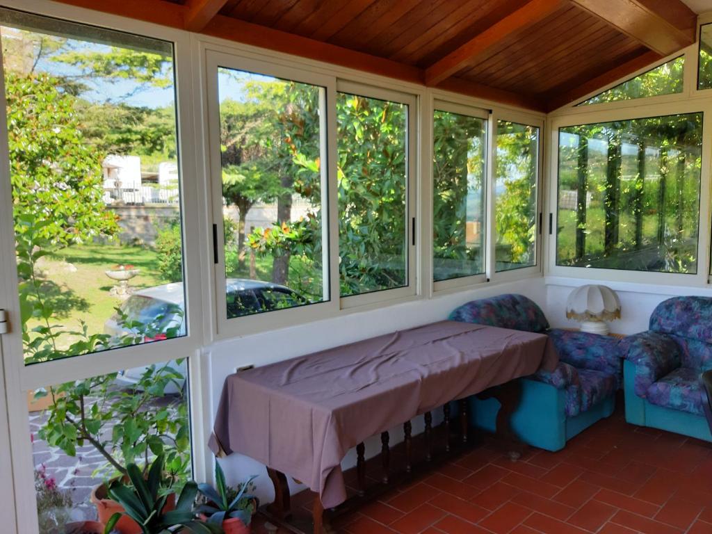 Zahrada ubytování casa vacanze Rita