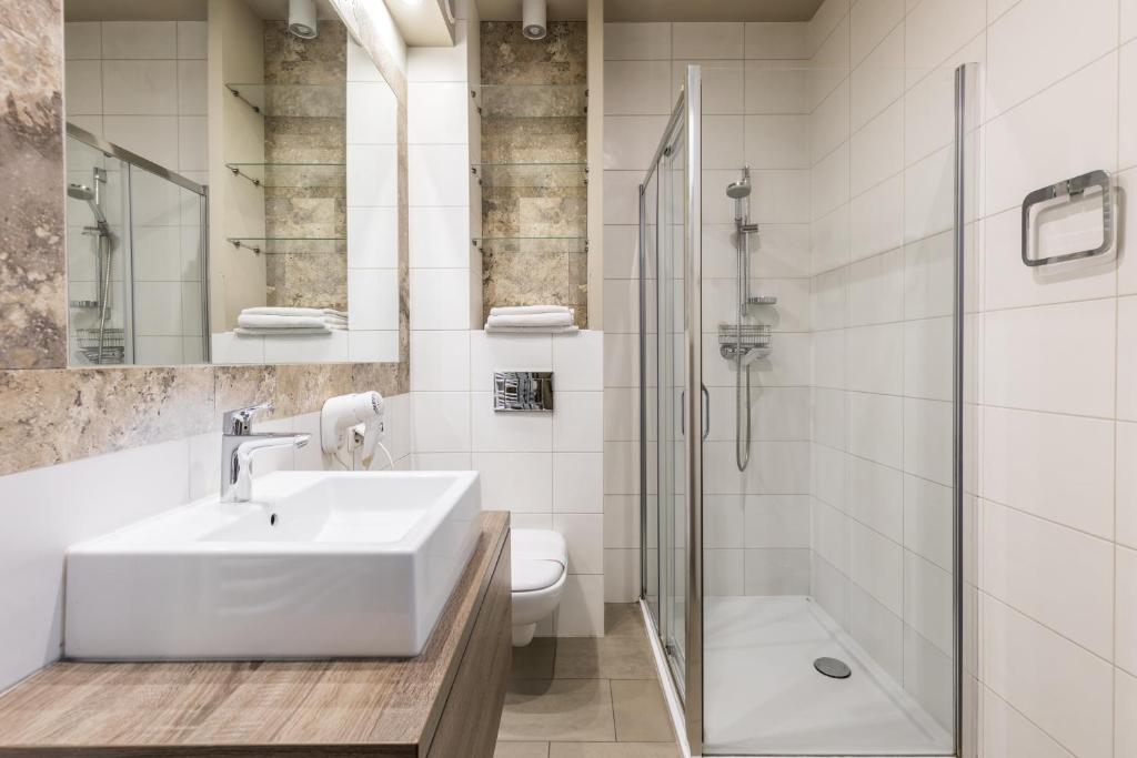 Kúpeľňa v ubytovaní Apartamenty Oaza Deluxe Zakopane