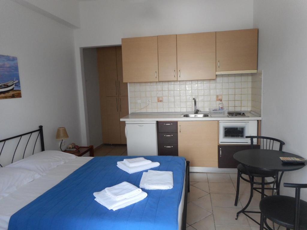 Postel nebo postele na pokoji v ubytování Pantonia Apartments