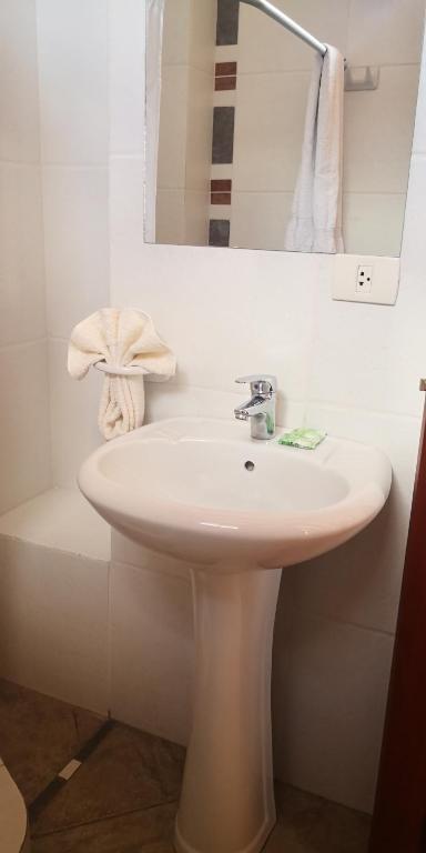 Ένα μπάνιο στο Kuska Hostal