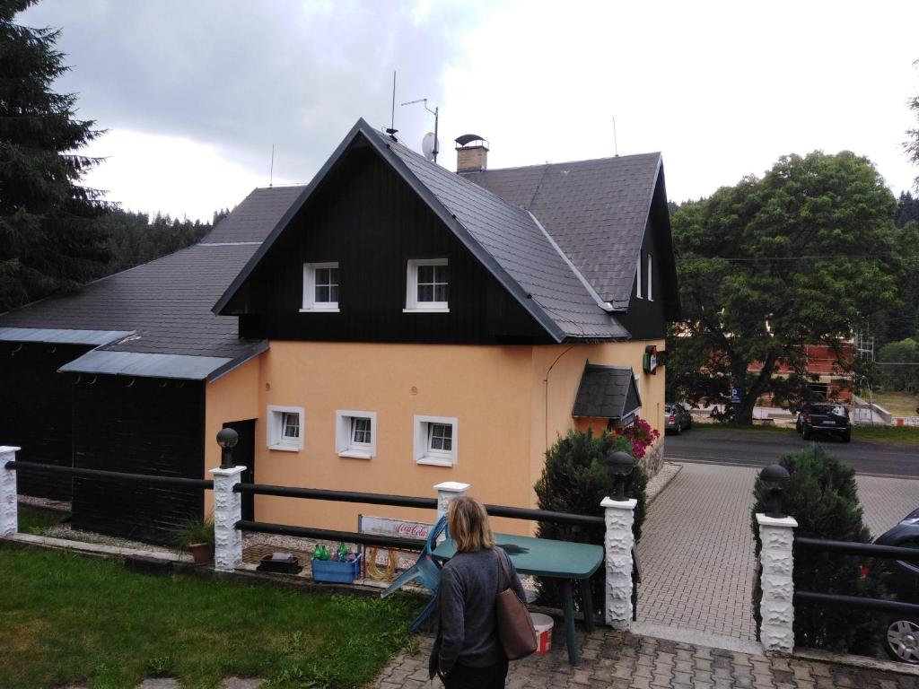 Budova, kde se penzion nachází