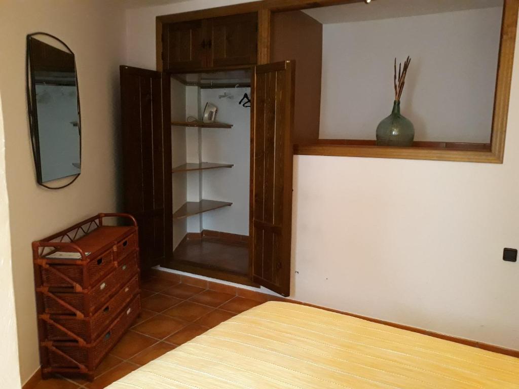 Postel nebo postele na pokoji v ubytování Alojamiento rural Esparteria