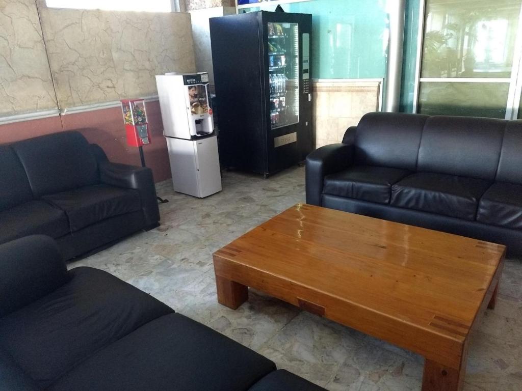 Posezení v ubytování Hotel Acuario de Veracruz